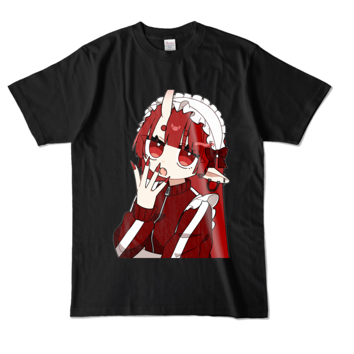 カラーTシャツ - L - ブラック (濃色)