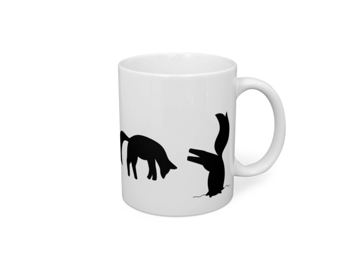 マグカップ - 直径 8 cm / 高さ 9.5 cm