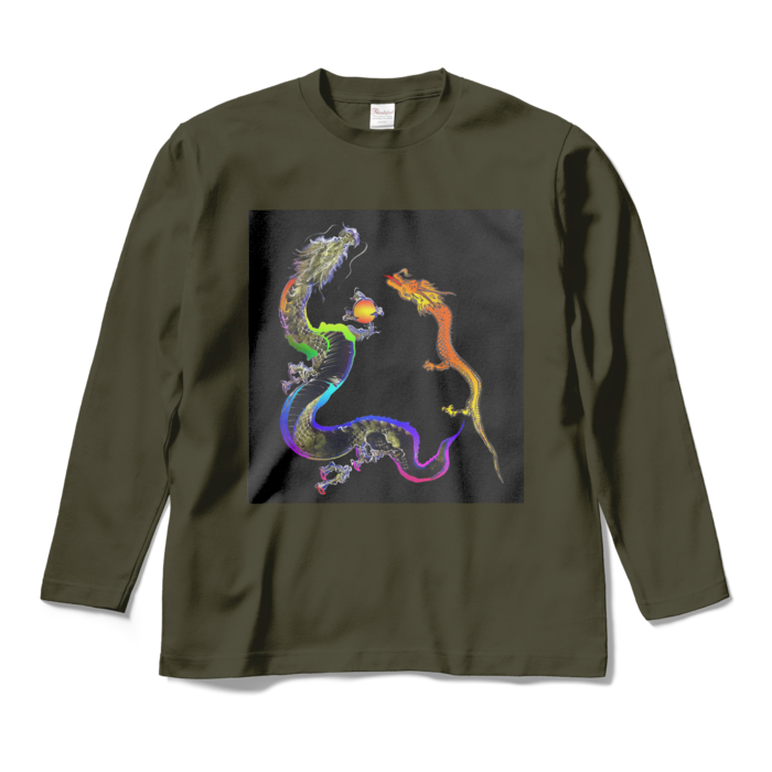 ロングスリーブTシャツ - M - アーミーグリーン