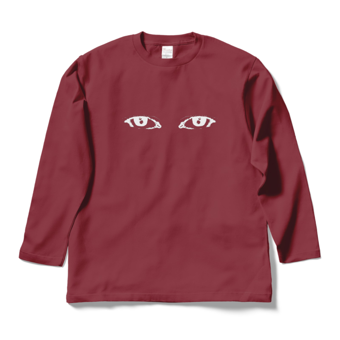ロングスリーブTシャツ - L - バーガンディ
