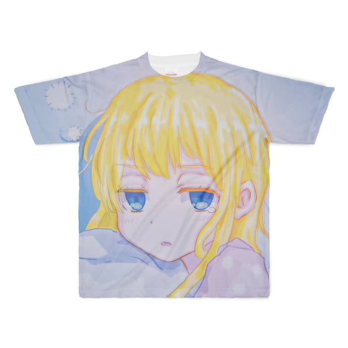 フルグラフィックTシャツ - XL - 正面印刷のみ