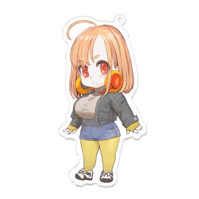 アクリルキーホルダー - 100 x 100 (mm)