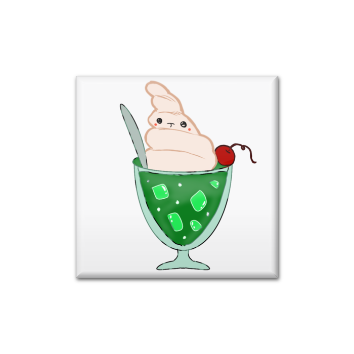 缶バッジ - 四角形40mm