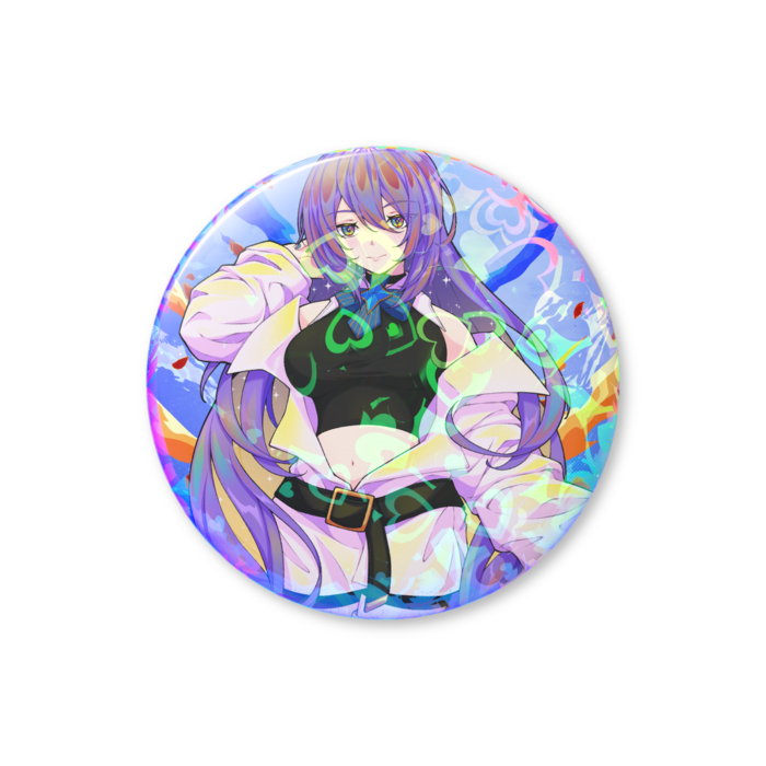 ホログラム缶バッジ - 76mm