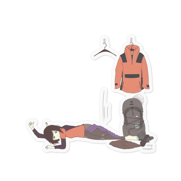 ステッカー - 100 x 100 (mm)