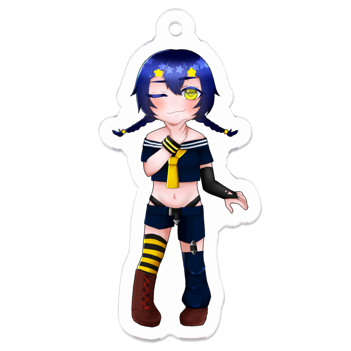 アクリルキーホルダー　小