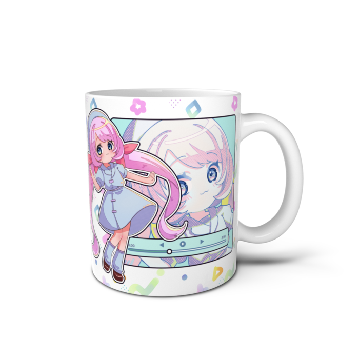 マグカップ - 直径 8 cm / 高さ 9.5 cm