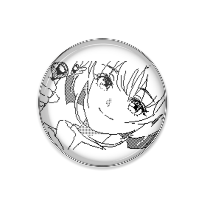 ピンバッジ - 丸形25mm