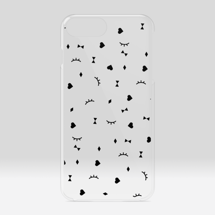 クリアiPhoneケース - iPhone 6 Plus / 7 Plus / 8 Plus