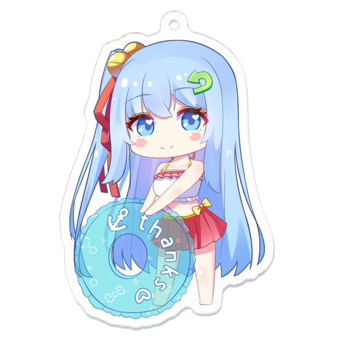 アクリルキーホルダー - 70 x 70 (mm)