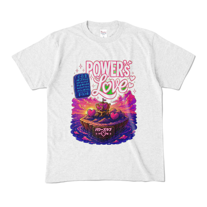 カラーTシャツ - M - アッシュ (淡色)