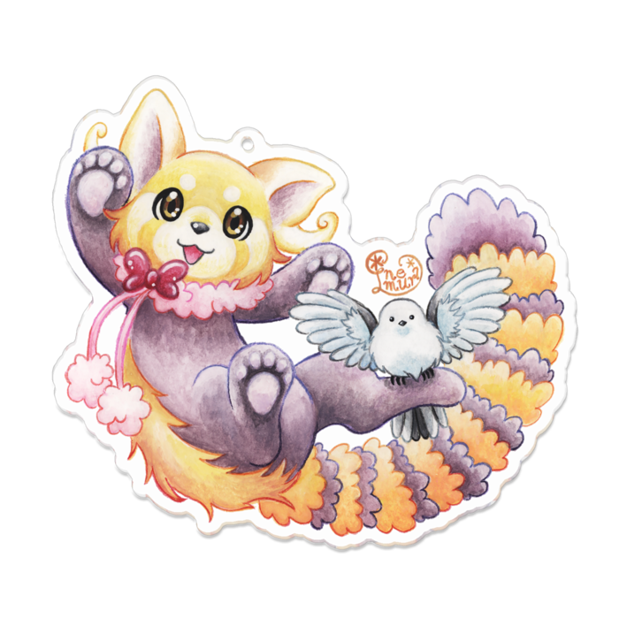 アクリルキーホルダー - 100 x 100 (mm)