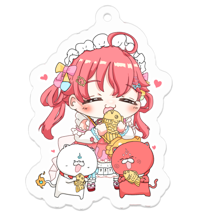 アクリルキーホルダー - 50 x 50 (mm)