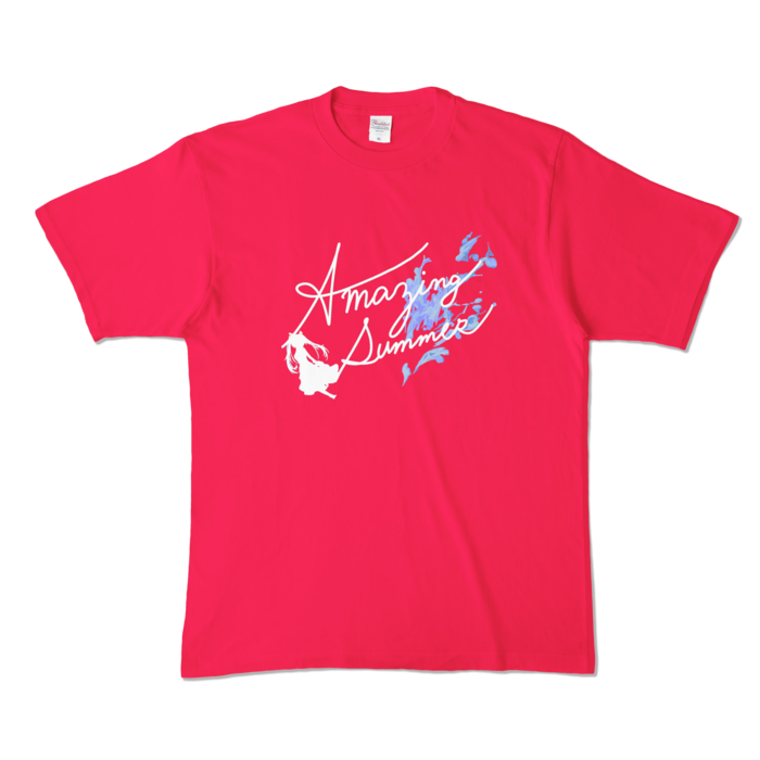 カラーTシャツ - XL - ホットピンク (濃色)