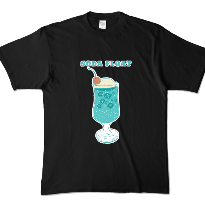 カラーTシャツ - XL - ブラック (濃色)