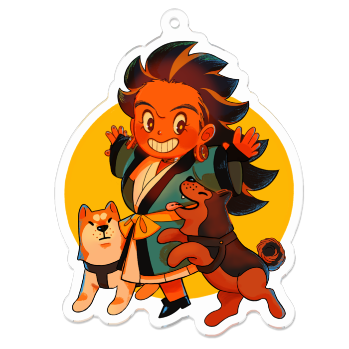 アクリルキーホルダー - 70 x 70 (mm)