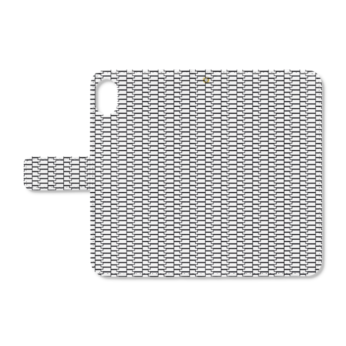 手帳型iPhoneケース - iPhone XR - ストラップ穴 あり