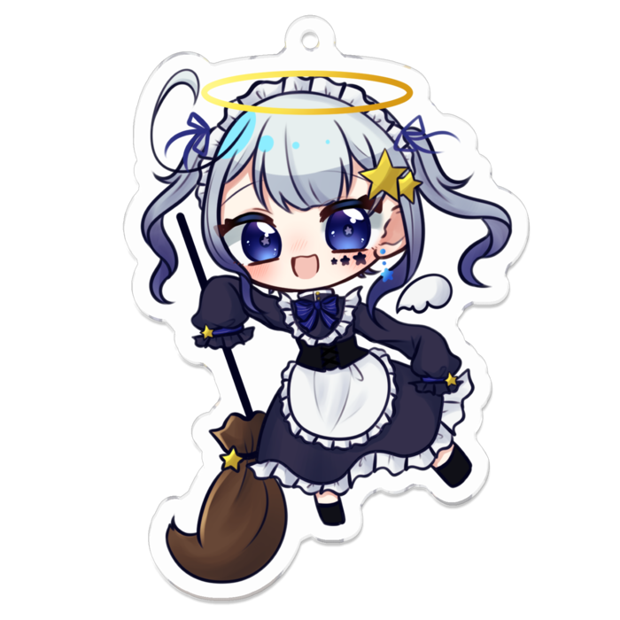 アクリルキーホルダー - 70 x 70 (mm)