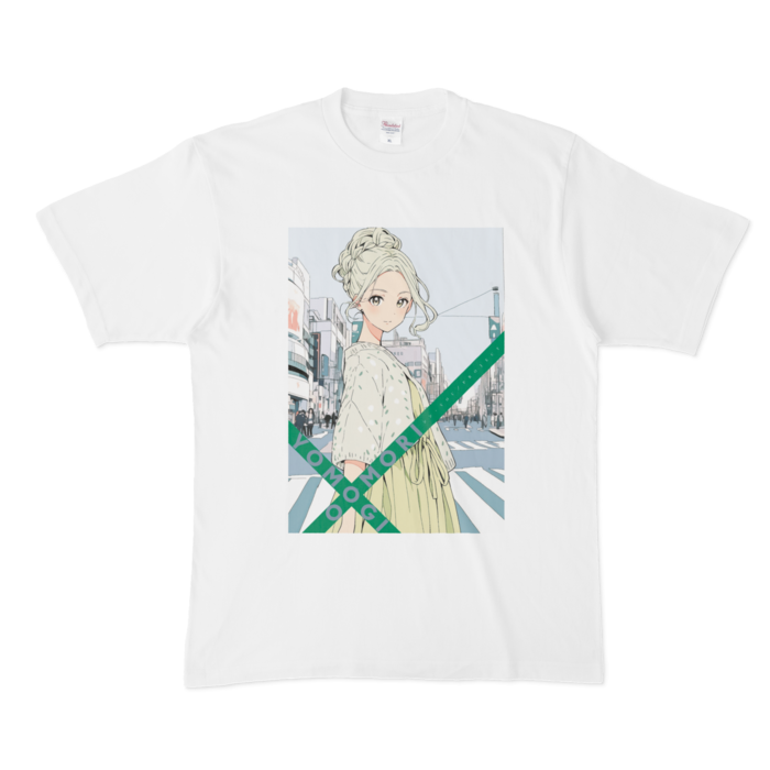 Tシャツ - XL - 白よもぎ