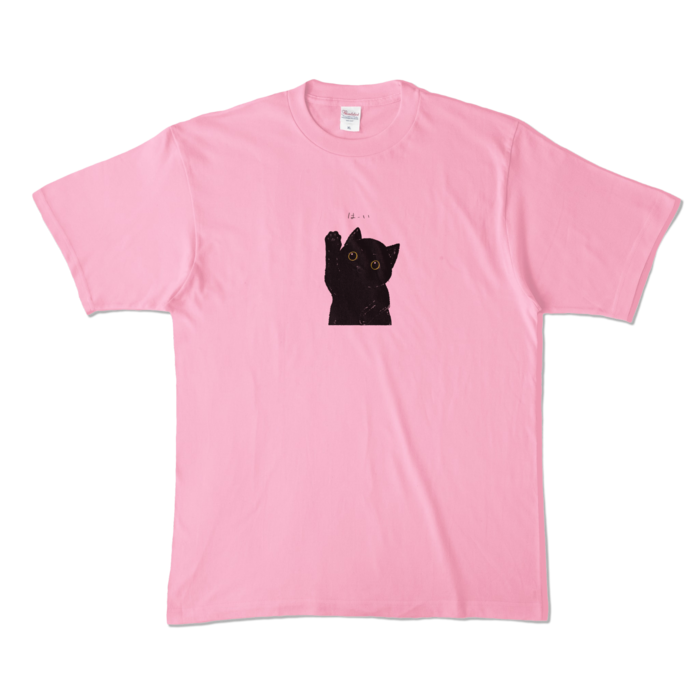 カラーTシャツ - XL - ピーチ (淡色)