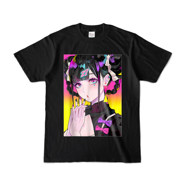 カラーTシャツ - S - ブラック (濃色)