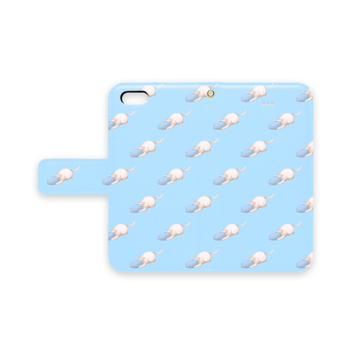 手帳型iPhoneケース - iPhone 5 / 5s / SE - ストラップ穴 あり