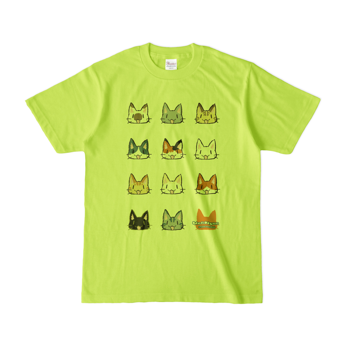 カラーTシャツ(淡色) - S - ライトグリーン