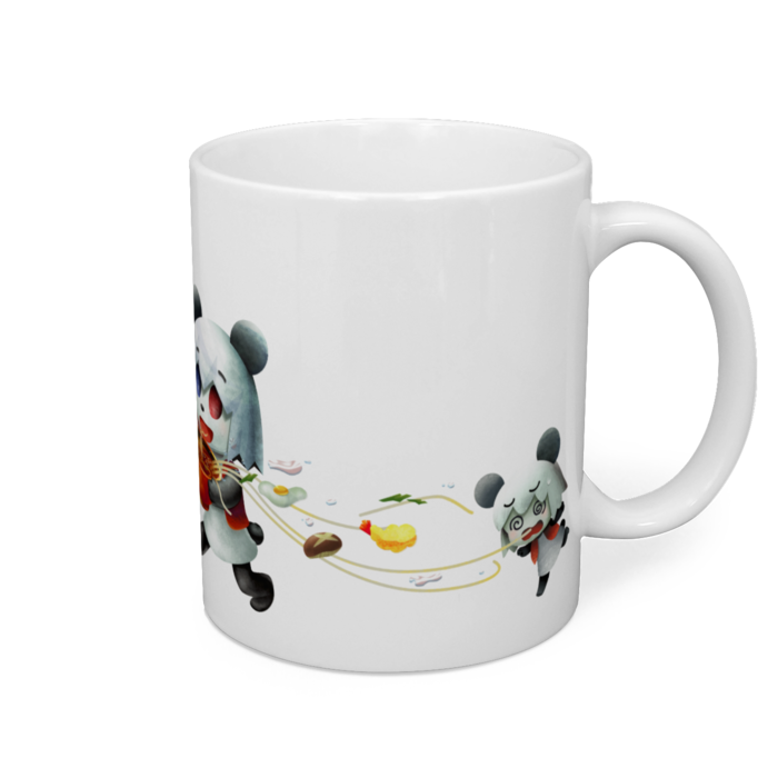 マグカップ - 直径 8 cm / 高さ 9.5 cm