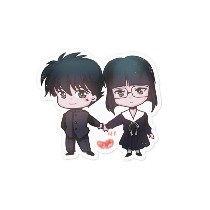 ステッカー - 100 x 100 (mm)