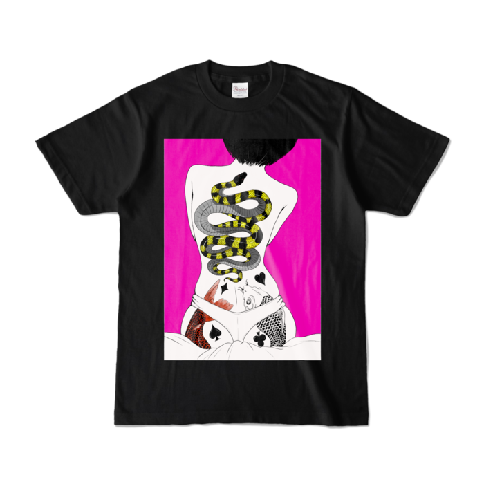 カラーTシャツ - S - ブラック (濃色)