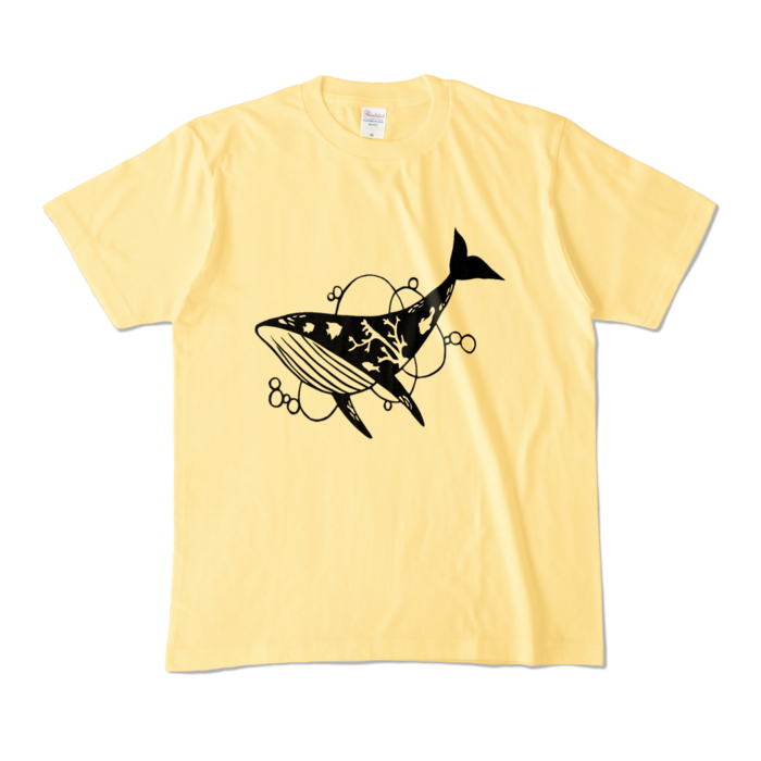 カラーTシャツ - M - ライトイエロー (淡色)