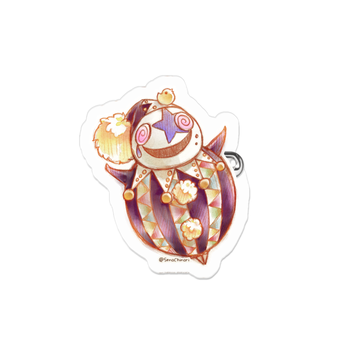 アクリルバッジ - 50 x 50 (mm)