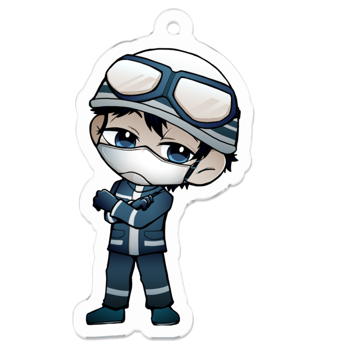 アクリルキーホルダー - 50 x 50 (mm)(1)