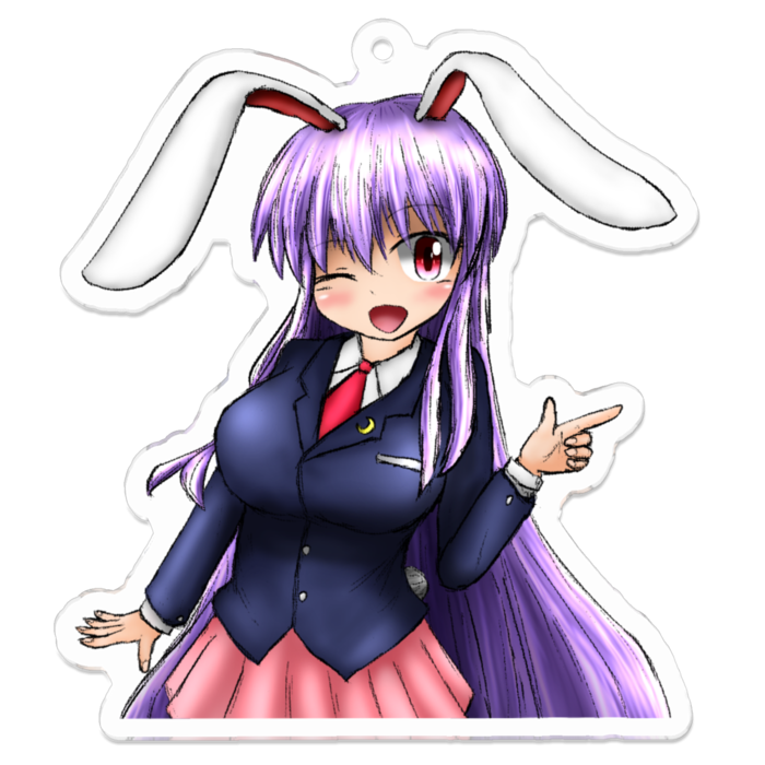 アクリルキーホルダー - 70 x 70 (mm)