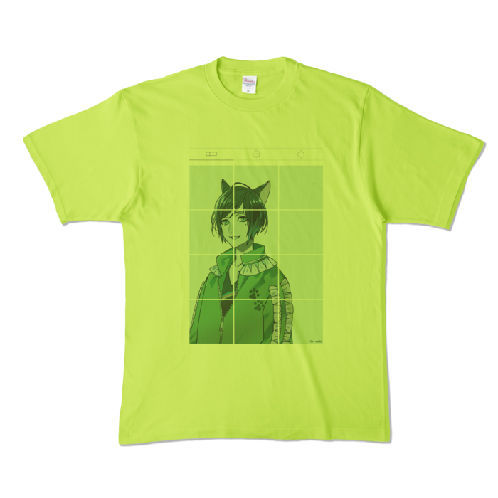 繊細といカラーT - XL - ライトグリーン (淡色)