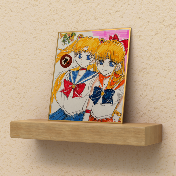 色紙 - ミニ（H135 × W120mm）