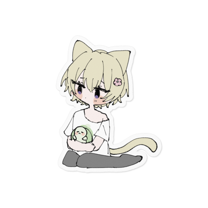 ステッカー - 100 x 100 (mm)