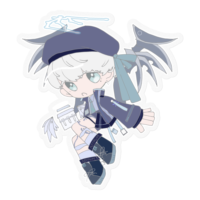 ステッカー - 100 x 100 (mm)