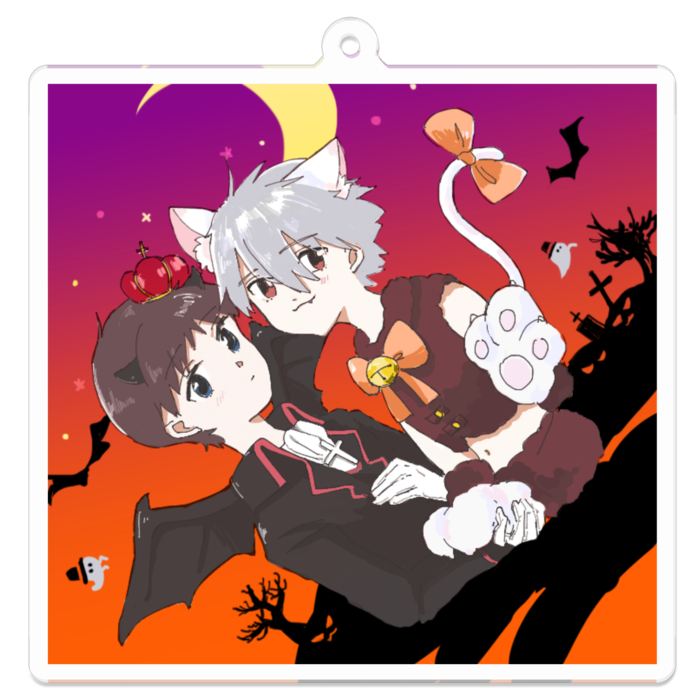 アクリルキーホルダー - 70 x 70 (mm)