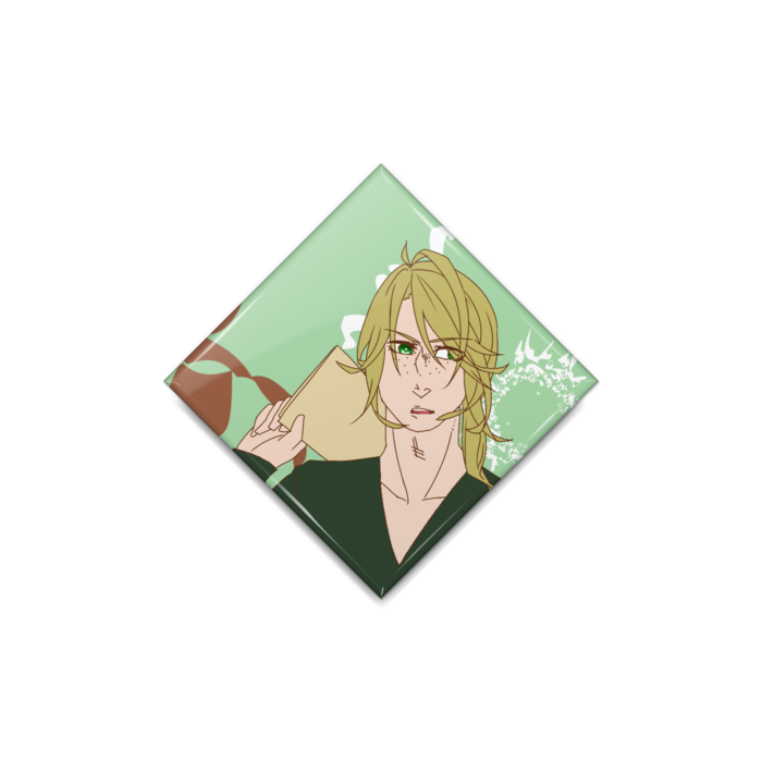 缶バッジ - ひし形40mm