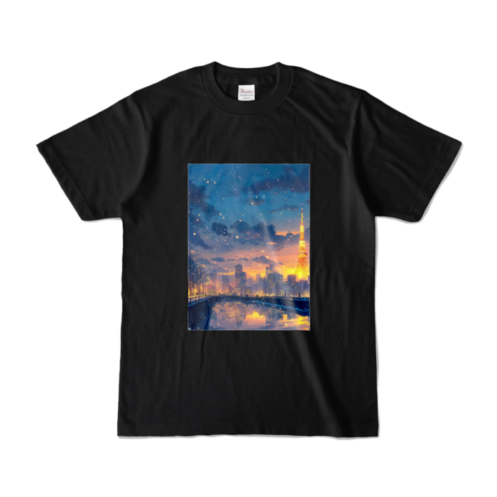 カラーTシャツ - S - ブラック (濃色)