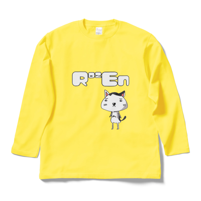 ロングスリーブTシャツ - L - イエロー(黄)