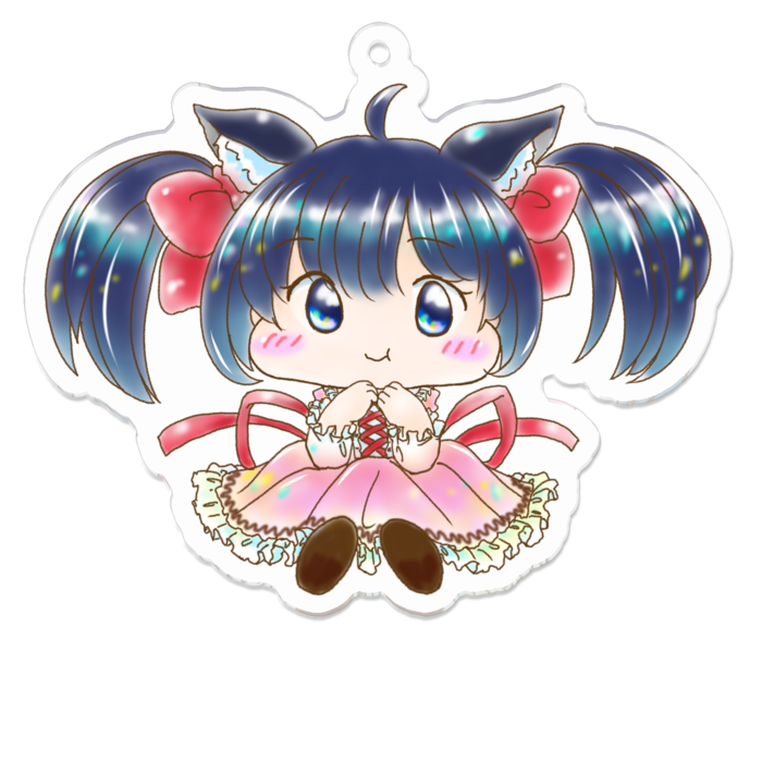 アクリルキーホルダー - 70 x 70 (mm)
