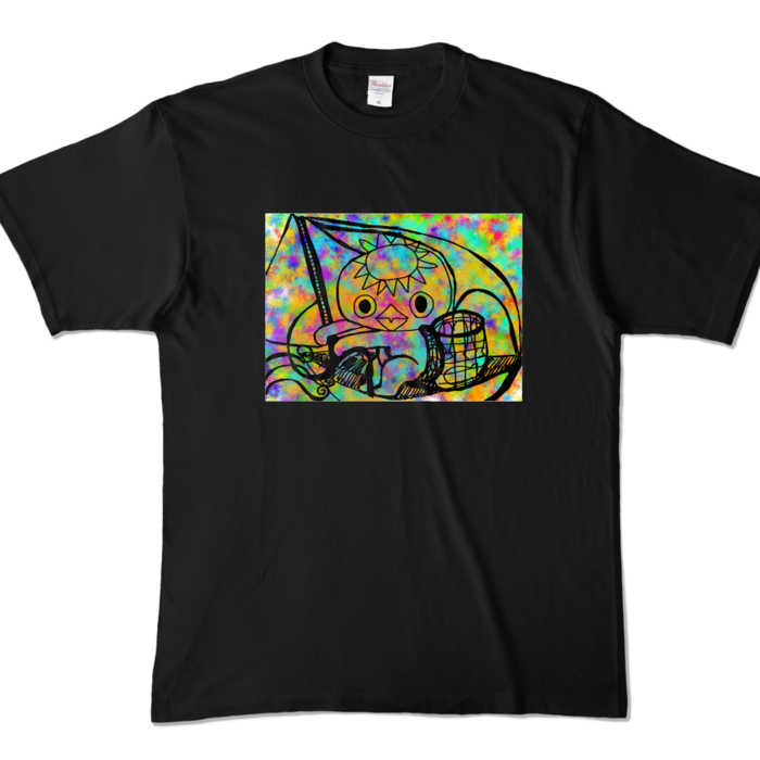 カラーTシャツ - XL - ブラック (濃色)