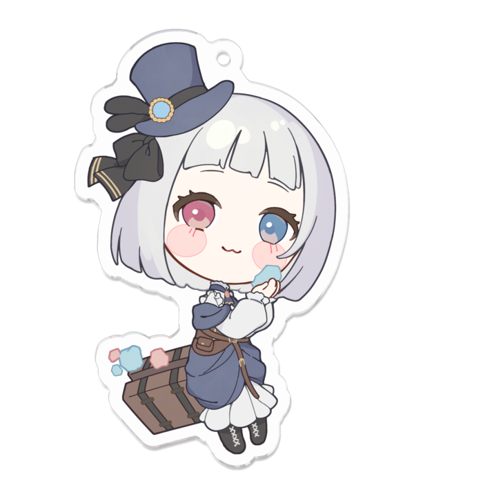 アクリルキーホルダー - 70 x 70 (mm)