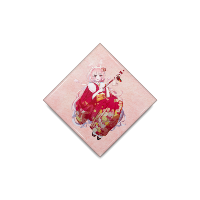缶バッジ - ひし形40mm