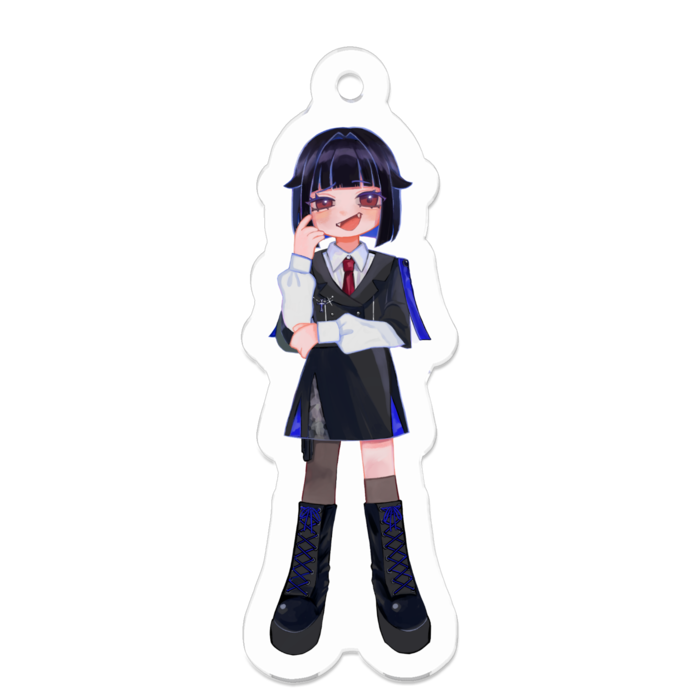 アクリルキーホルダー（コーティング） - 50 x 50 (mm)(3)