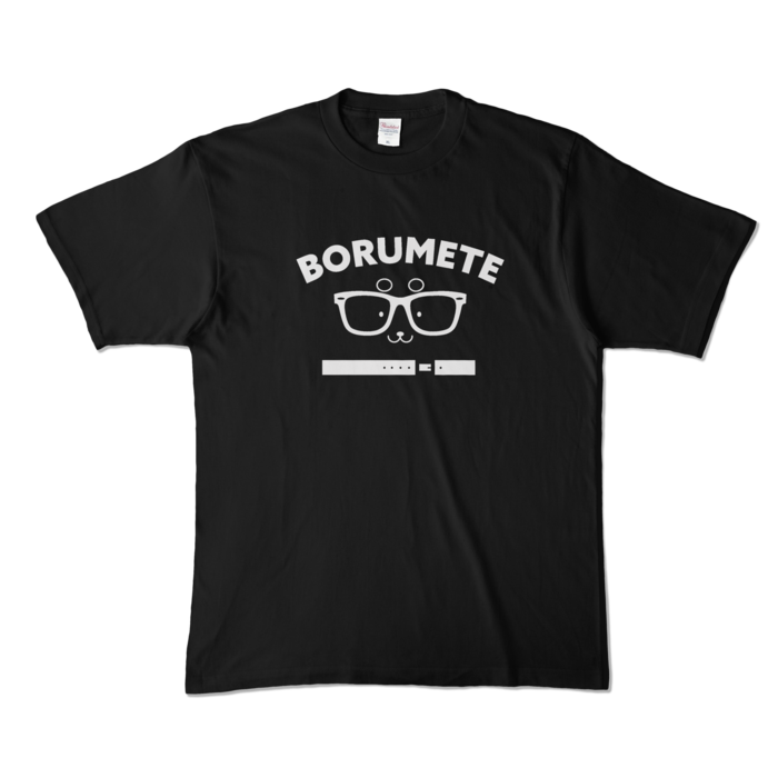 カラーTシャツ - XL - ブラック (濃色)