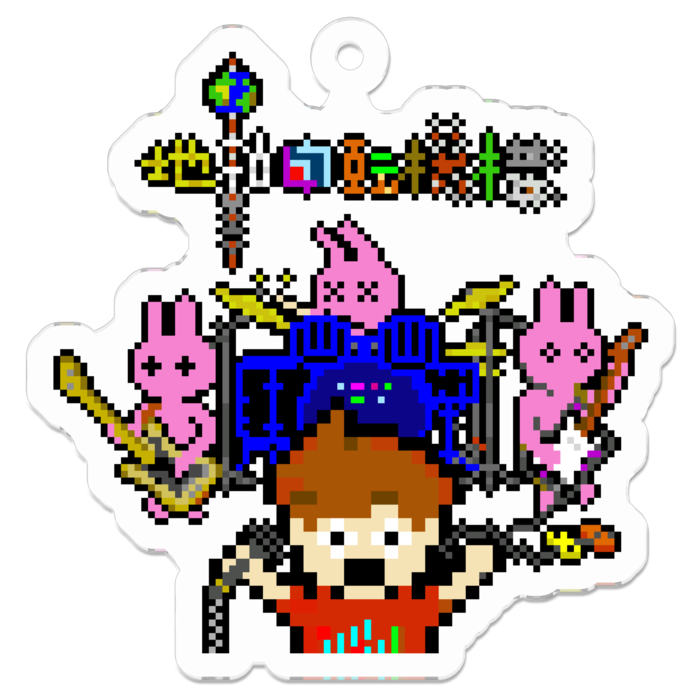 アクリルキーホルダー - 50 x 50 (mm)