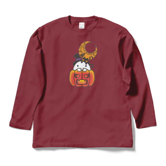 ロングスリーブTシャツ - L - バーガンディ
